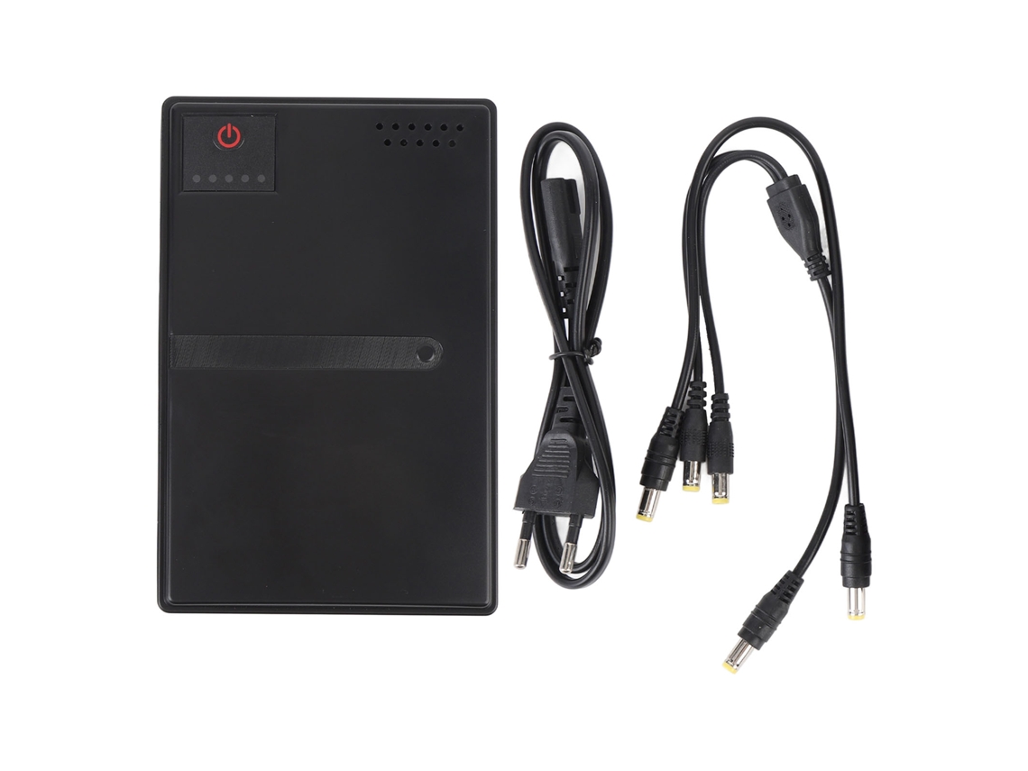Fuente De Alimentación Ininterrumpida De 7200 Mah, Batería De Respaldo Pequeña Para Router, Módem Óptico, Mp3, Mp4 Y Enchufe Europeo.