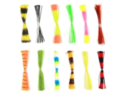 Falda De Señuelo De Silicona Suave De 600 Hebras, Accesorio Para Spinnerbaits, Jigs Y Señuelos Caseros.