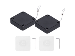 2 Cierrapuertas Automáticos Sin Necesidad De Taladrar, Sensor, Tracción De 800 G, Resistentes Al Desgaste.