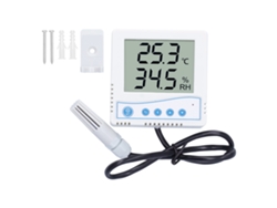 Transmisor De Temperatura Y Humedad Sensor Electrónico De Alta Precisión Con Pantalla Lcd Y Sonda Rs-485
