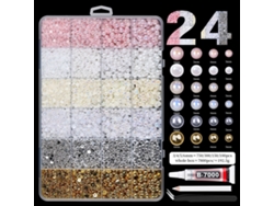 Juego De Pedrería Para Decoración De Uñas, Ideal Para Manicura Y Manualidades. Czhhmart (estilo 3)