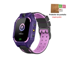 (morado) Reloj Inteligente Con Función De Monitoreo Remoto