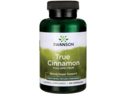 Complemento Alimentar SWANSON Espectro Total De Canela Verdadeira (120 cápsulas)