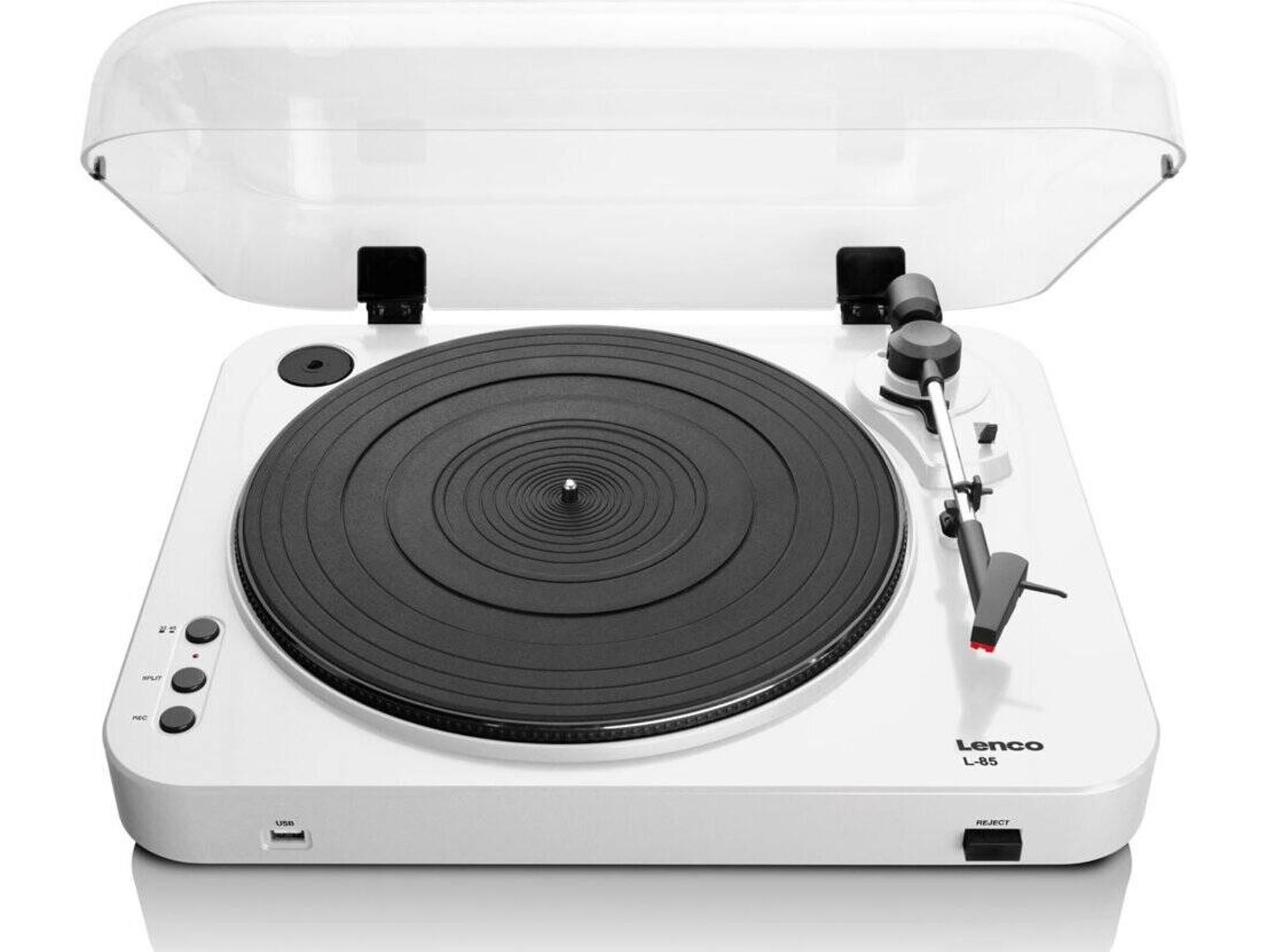 Tocadiscos USB LENCO L-85 (automático - correa - velocidad: 33 1/3 - 45)