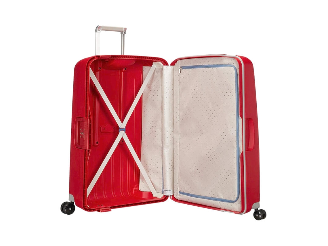 Maleta de Viaje Mediana SAMSONITE S'Cure Rojo (79 L)