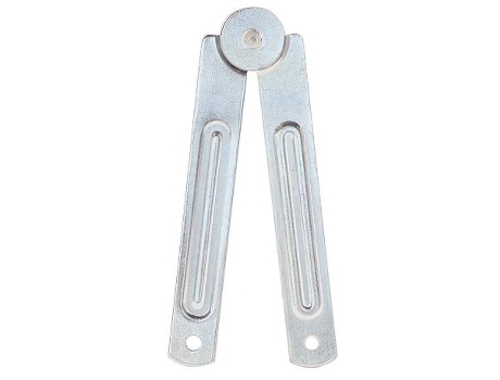 Bisagra compas p/caballete 215x15,5x1mm