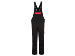 Peto de alta visibilidad Portwest Pw2 Comfort and Safety / Negro Rojo / L