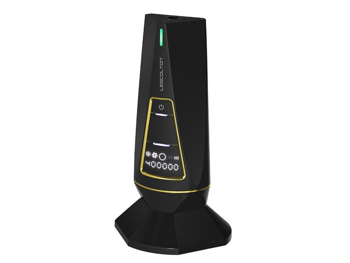 Depiladora de luz pulsada YIZHOOD Dlp223 negra