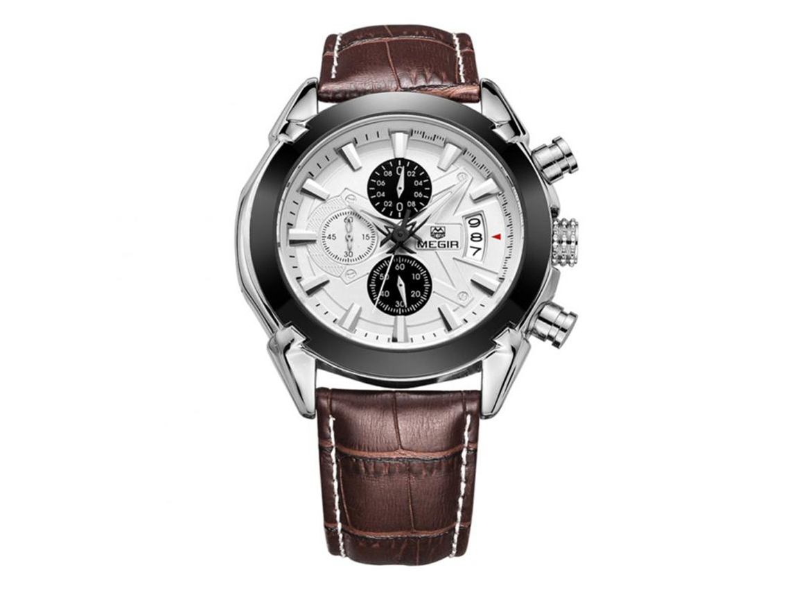 Reloj Electrónico De Negocios Para Hombre Con Correa De Silicona Dzb22 Verde