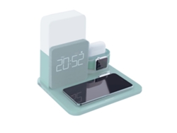 Base De Carga Sin Hilo Lámpara De Cabecera Led Base De Carga Rápido Qi Para Iphone 1312 Airpods Iwatch 65 Yemaesre