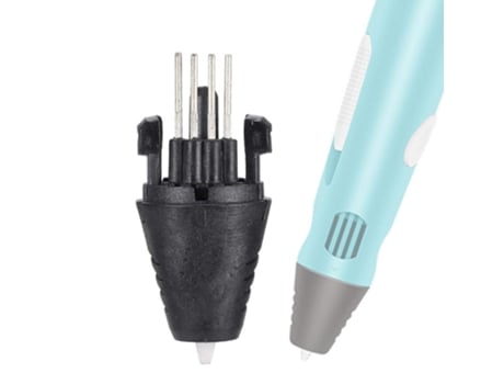 Piezas de la boquilla de la cabeza de la pluma de la impresora 3D, accesorios de las piezas de la impresora de la pluma de impresión 3D Boquilla de...