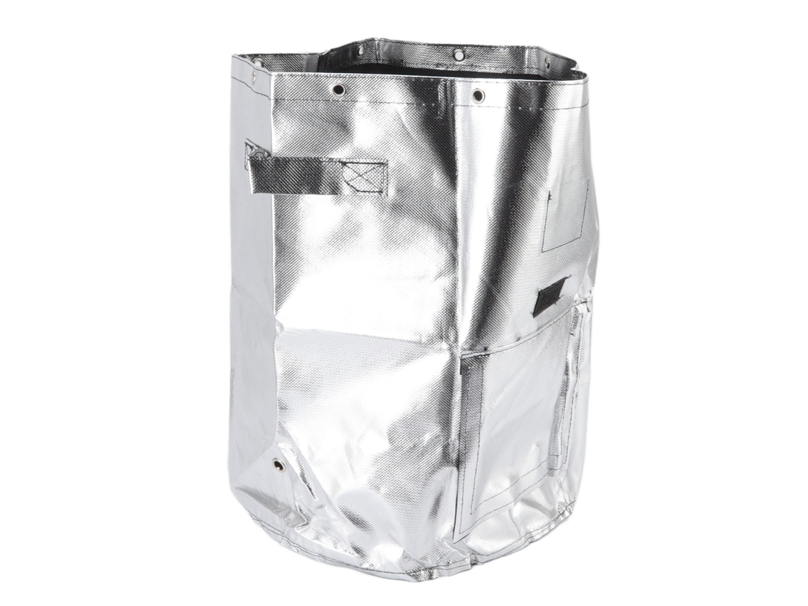 Bolsa Impermeable Plateada Para Cultivo De Patatas, 43 Litros (10 Galones), Para Plantas De Hortalizas.