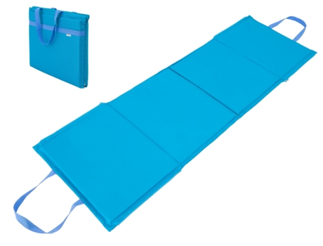 Bolsa De Playa, Estera Plegable En Bolsa Tamaño 2 En 1, Bolsa De Hombro, Picnic Con Función De Almohada - Azul SALES CORE