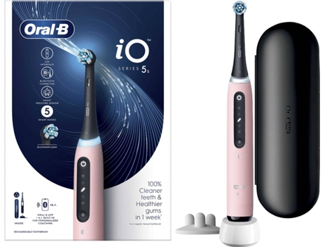 Cepillo de Dientes Eléctrico ORAL B iO 5 S Rosa