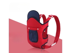 Portabebés Panoona apto para recién nacidos y niños pequeños (3-14 kg) Rojo