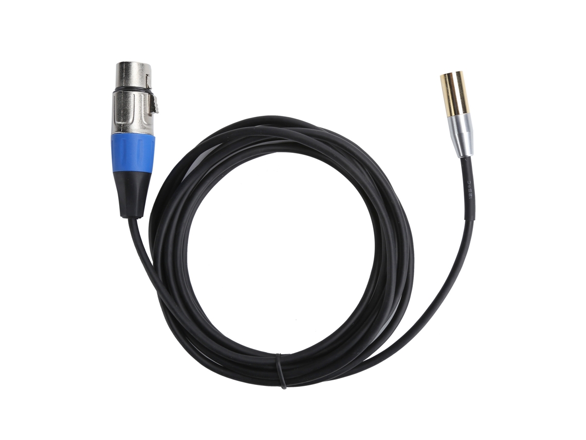 Cable De Audio Mini Xlr De 3 Pines Macho A Xlr De 3 Pines Hembra, 1 M, Para Cámaras Y Micrófonos Canon