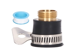 Adaptador Universal Para Grifo, Manguera, Jardín, Cocina, Rosca Rápida De 1/2 Pulgada.