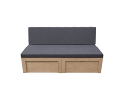 Sofá Cama Incluído Pessoas Van Camper Car MONSTERSHOP MDF Multicolor (180x65x40cm)