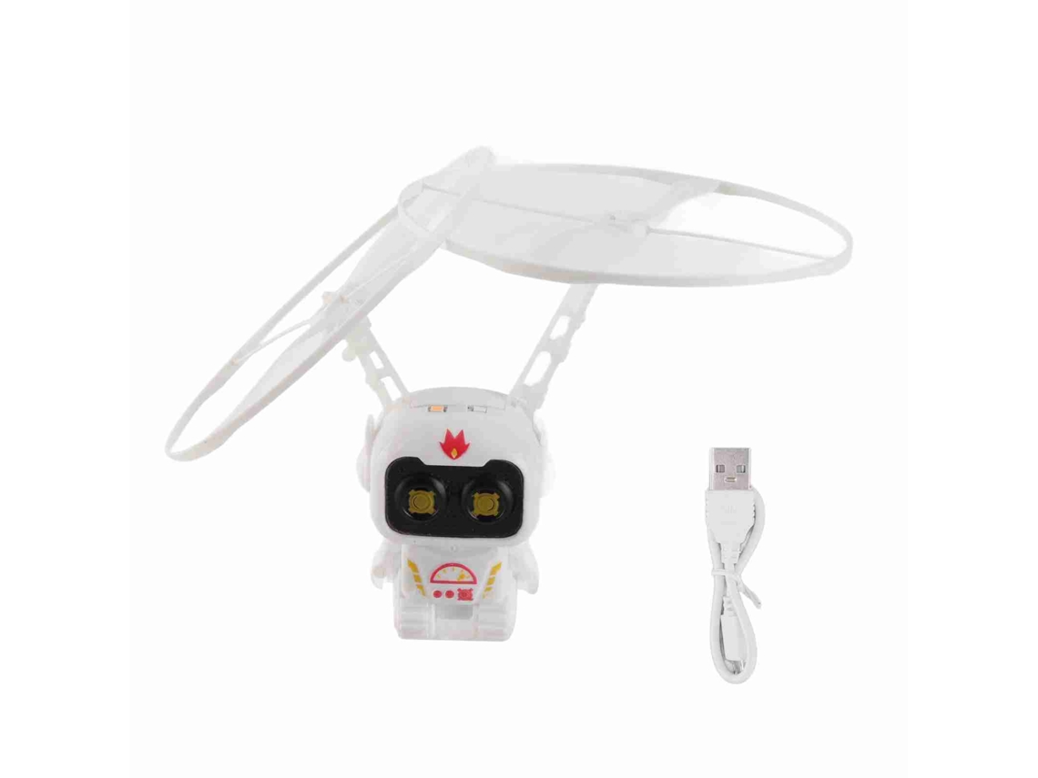Juguete Volador Con Inducción Infrarroja Drone Helicóptero Rc Con Luz Led Juguetes Robot Volador Para Niños
