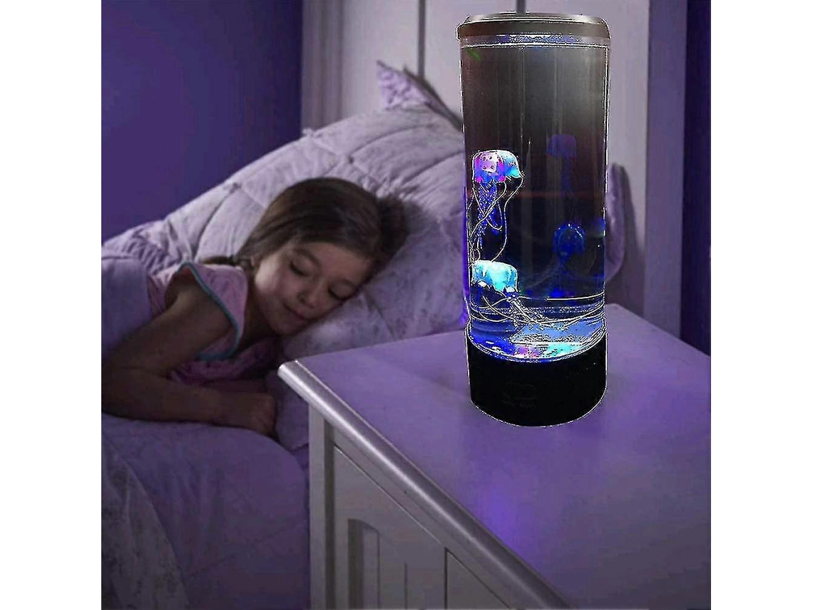 Lámpara de mesa LED Rosewell para acuario con cambio de color para medusas
