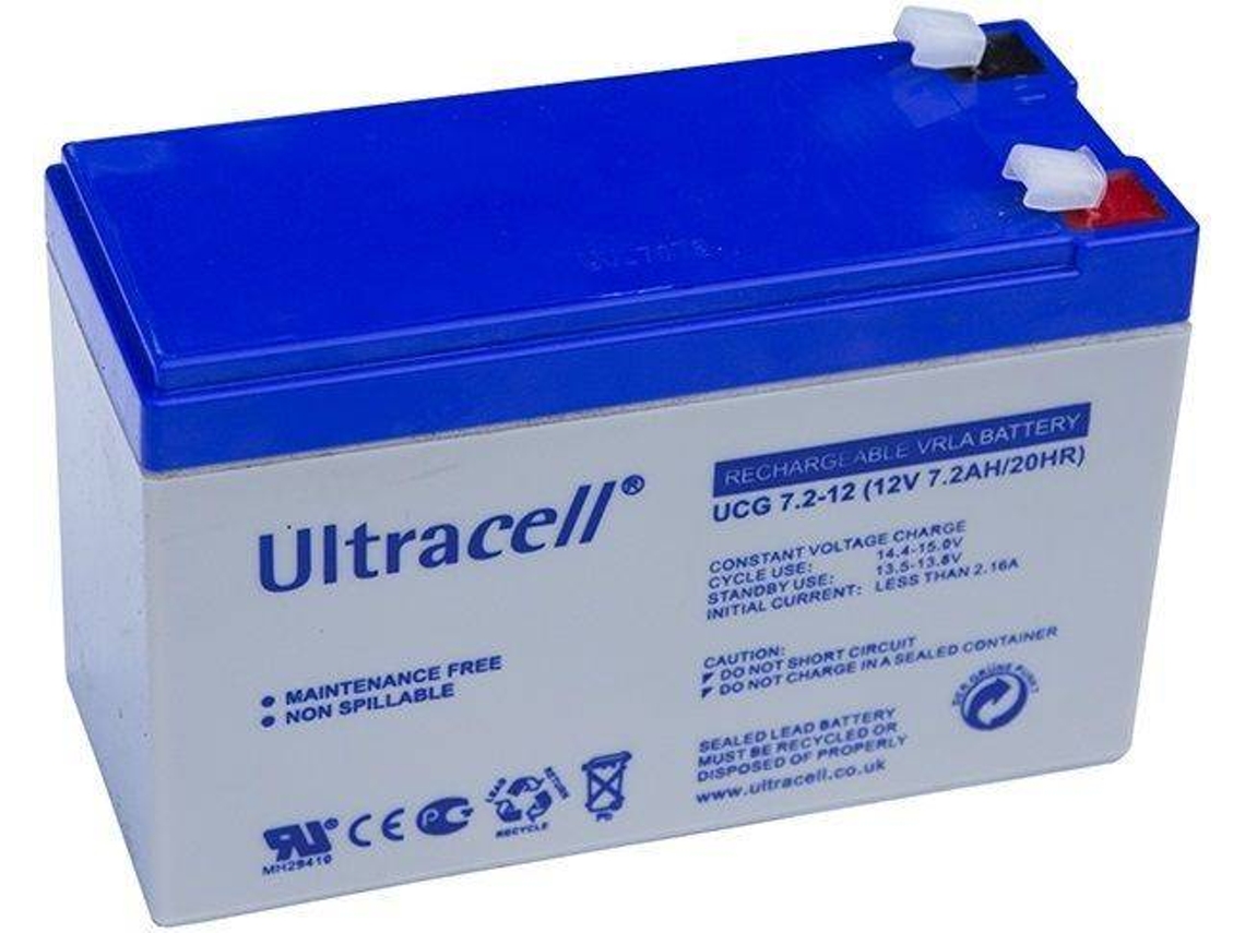 Batería ULTRACELL Gel 12V 7.2Ah
