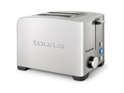 Tostadora TAURUS TOAST II LEGEND 2R (900 W - Acero)