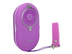 Mini altavoz Bluetooth inalámbrico portátil, subwoofer, manos libres, llamadas Chennnls (morado)