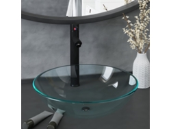 Válvula grifo lavabo Click Clack Cristal Temp. Decoración del hogar Dkd transparente