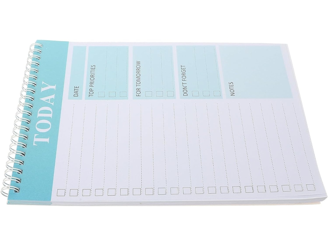 Planificador semanal portátil, práctico organizador, cuaderno para la oficina y el día a día. Gokoco