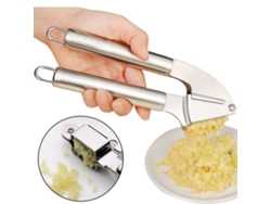 JILLIOPER Picadora de Acero Inoxidable de Gran Capacidad, Trituradora y Peladora, Diseño Ergonómico, Resistente a la Oxidación, Fácil Limpieza y Apta para Lavav