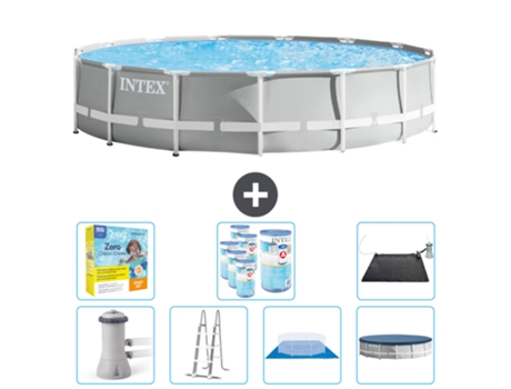 Piscina Tubular INTEX 26724GN-CB50 (14614 L - 457x107cm)