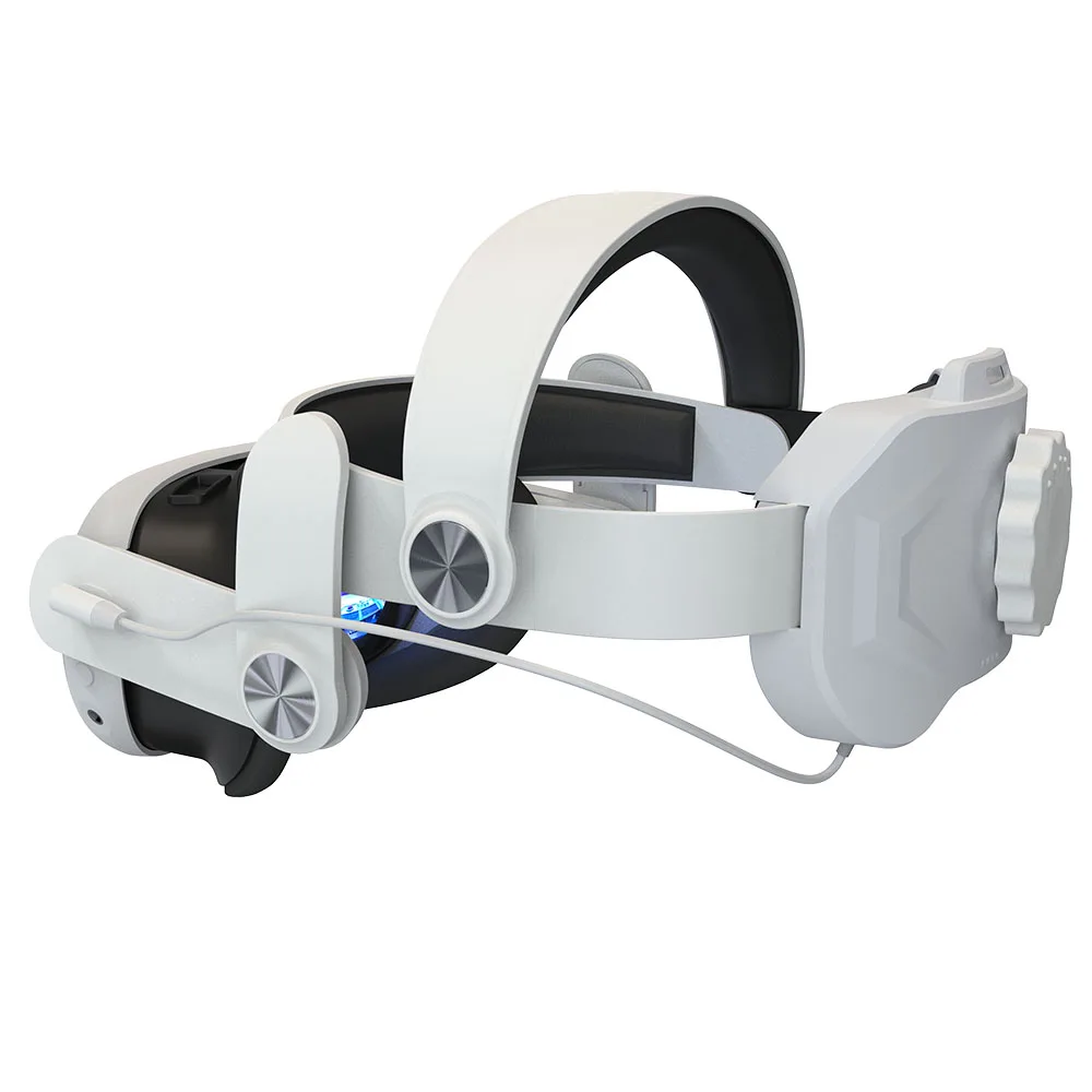 Correa Ajustable Para La Cabeza De Realidad Virtual (blanco)