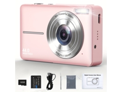 Câmara Digital Eifson Blog De Vídeo Hd Dc430 Rosa
