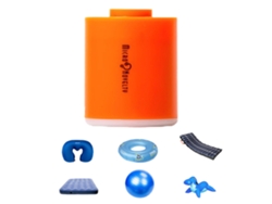 Minibomba De Aire Portátil Recargable Por Usb, Resistente Al Agua, Con Linterna Para Colchones De Aire Y Flotadores.