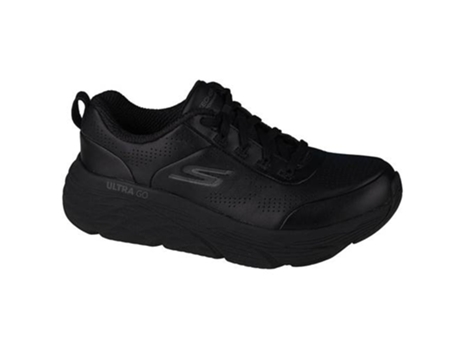 Zapatillas Deportivas SKECHERS Max Cushioning Elite Mujer (Negro -Cuero Natural, Cuero Natural, Material Sintético -37)