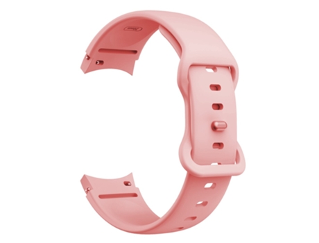 Correa de Silicona liberación rápida 20mm con hebilla de mariposa para Samsung Galaxy Watch 5 40mm/44mm/5 Pro 45mm - rosa