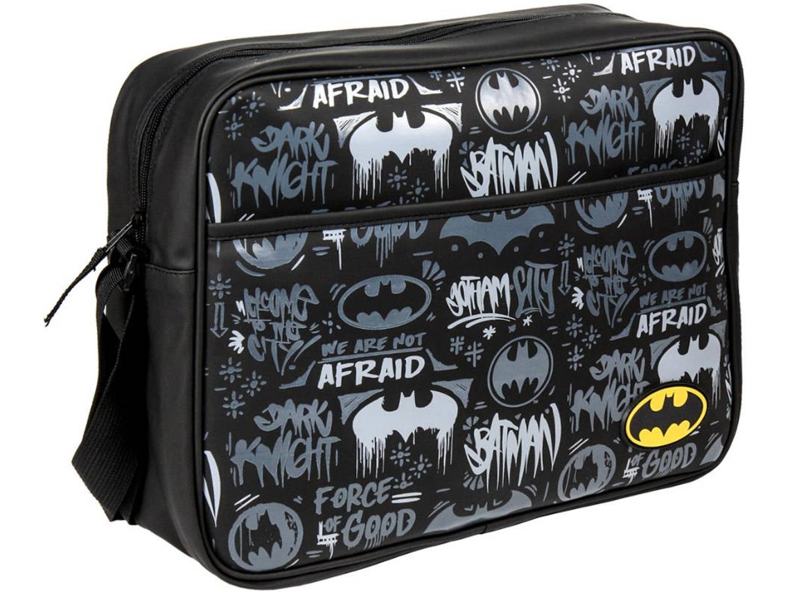 Bandolera BATMAN (Negro - Poliuretano - 36x30x12 cm)
