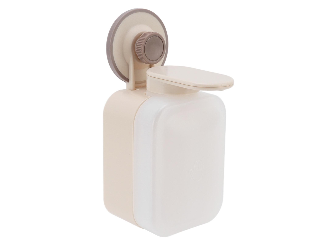 Dispensador de jabón manual de pared Rosewell con ventosa para baño y cocina (sin necesidad de taladrar)