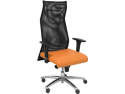 Silla Ejecutiva PYC Sahuco  Naranja (Brazos Ajustables - Malla)