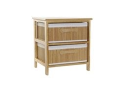 Cajonera Bambú Paulownia Natural 42x32x45cm