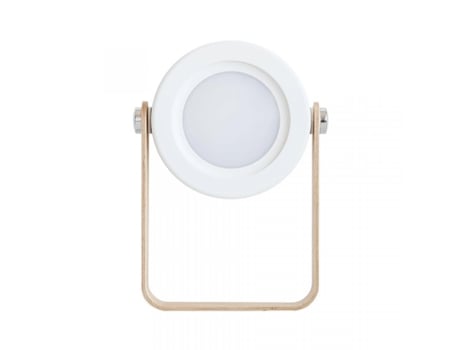 Lámpara de escritorio LED portátil recargable Lámpara ajustable de clase 3 (blanca)