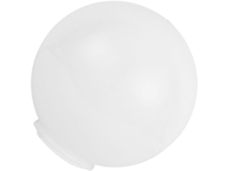 Lámpara Esférica Acrílica De 25 Cm Para Pared Exterior, Jardín Y Patio.