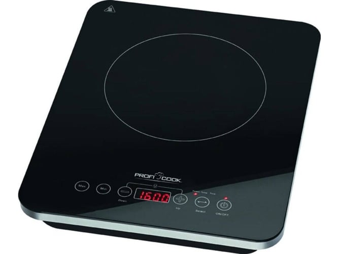 Placa de Inducción Portátil PROFICOOK EKI 1062 (Elétrica - Negro)