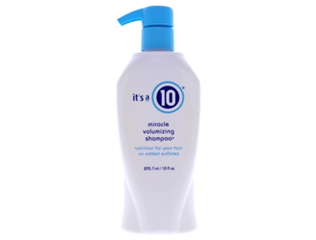 Champú voluminizador milagroso sin sulfato de ITS A 10 para unisex - Champú de 10 oz