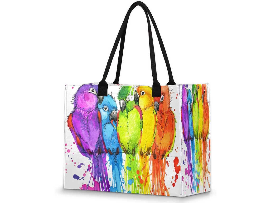 Bolso Hombro Grande Tropicallife Para Mujeres Niñas Bolso Bandolera Compras Trabajo Gimnasio Almacenamiento