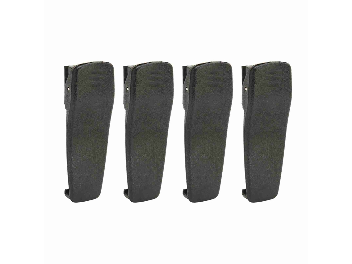 4 Piezas De Clip De Cinturón De Repuesto Para Radio Para Accesorios Portátiles Motorola Gp3188 Gp3688 Cp040 Etc.