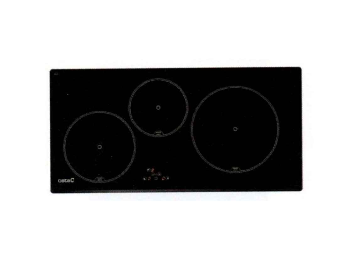 Placa induccion CATA IB 853 BK/A 3z 80x40cm