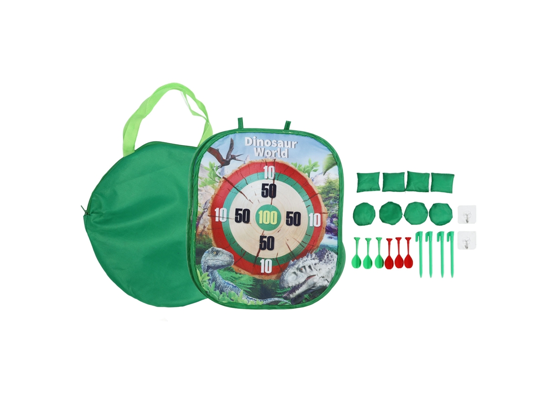 Diana Plegable De Doble Cara Para Niños, Para Juegos De Interior/exterior, Con Bolsa Y Cuerdas 2381c 5