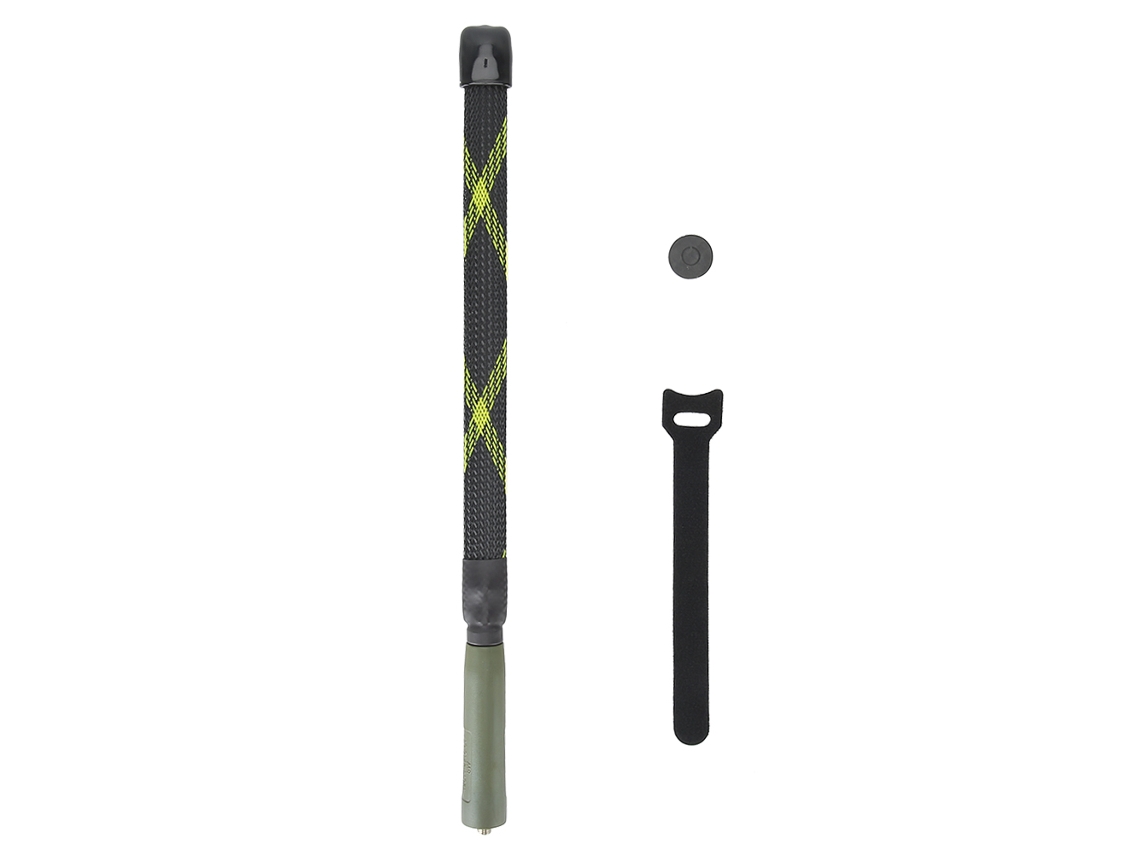Antena corta plegable para radio walkie-talkie táctica de camuflaje VHF 136-174 MHz, conector para motocicleta