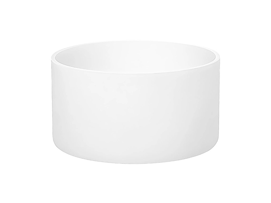 JILLIOPER Set de vasos térmicos de silicona antideslizante, alta temperatura, set de vasos de 7,5 cm y 9 cm con base de silicona